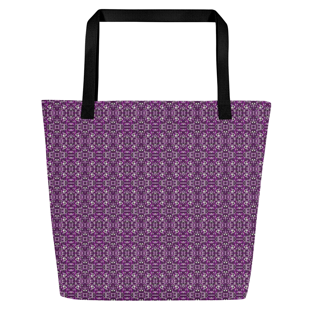 Starlight Mulberry – Large Tote Bag with Pocket product image (1)