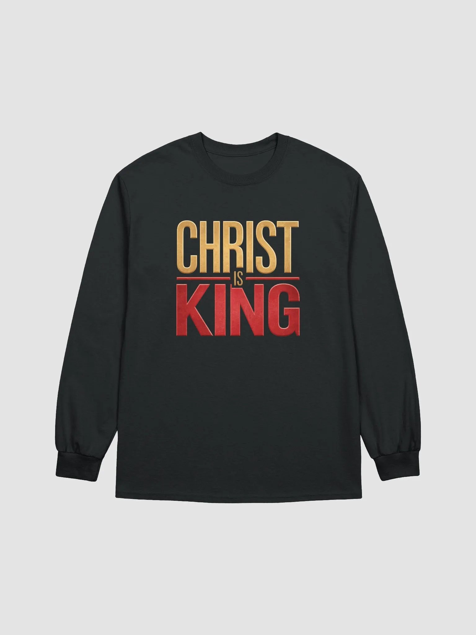 Christ is King Long Sleeve Tee product image (1)