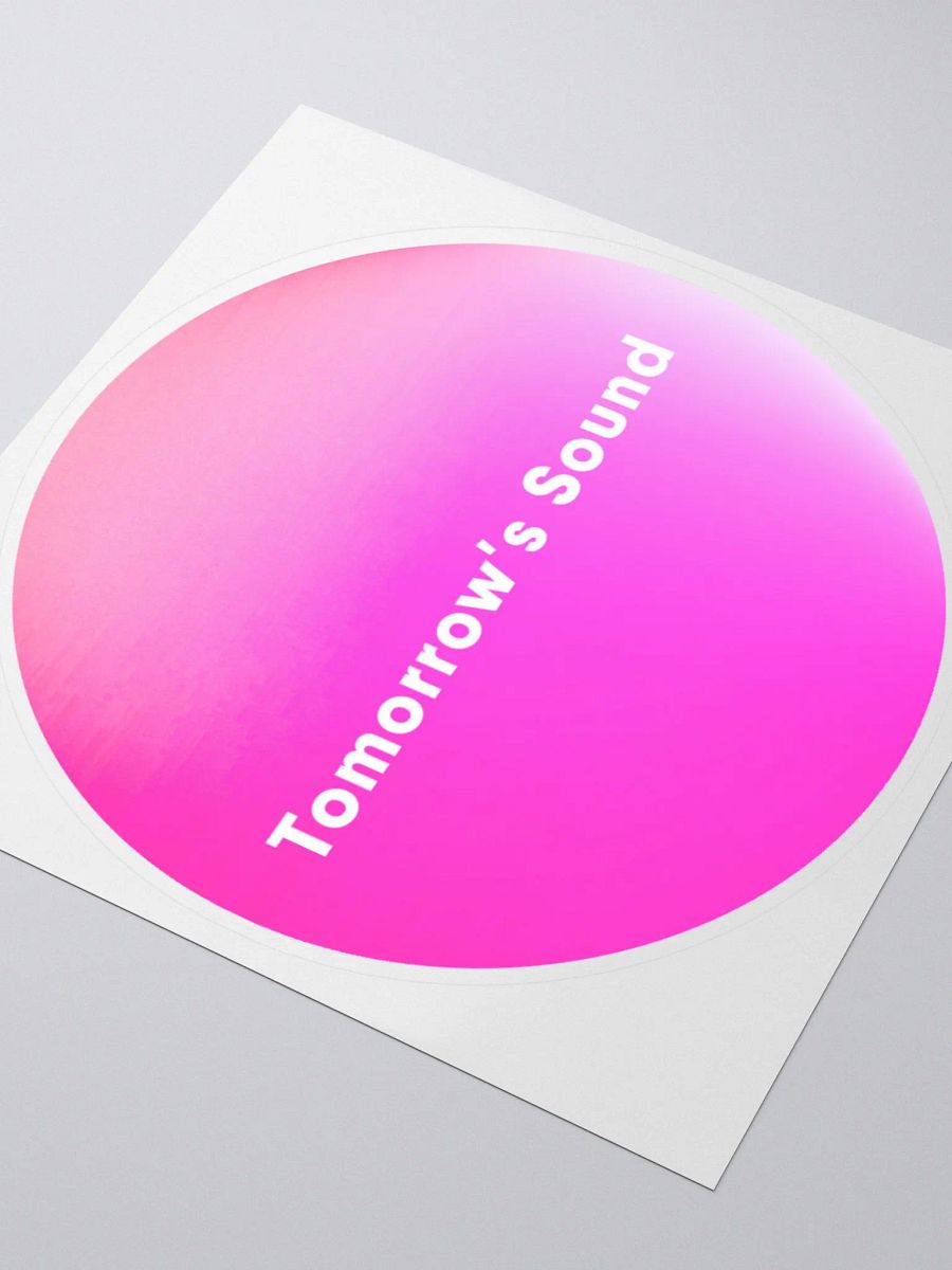 Tomorrow's Sound - Logo Sticker product image (3)