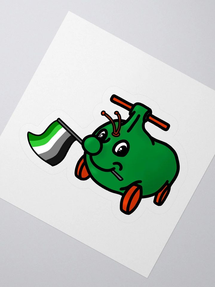 Kurkkumopo Aromanttinen Tarra product image (2)