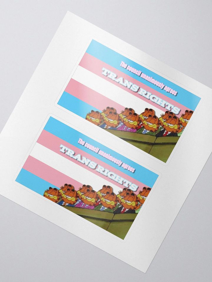 Trans Rights Stickers product image (2)