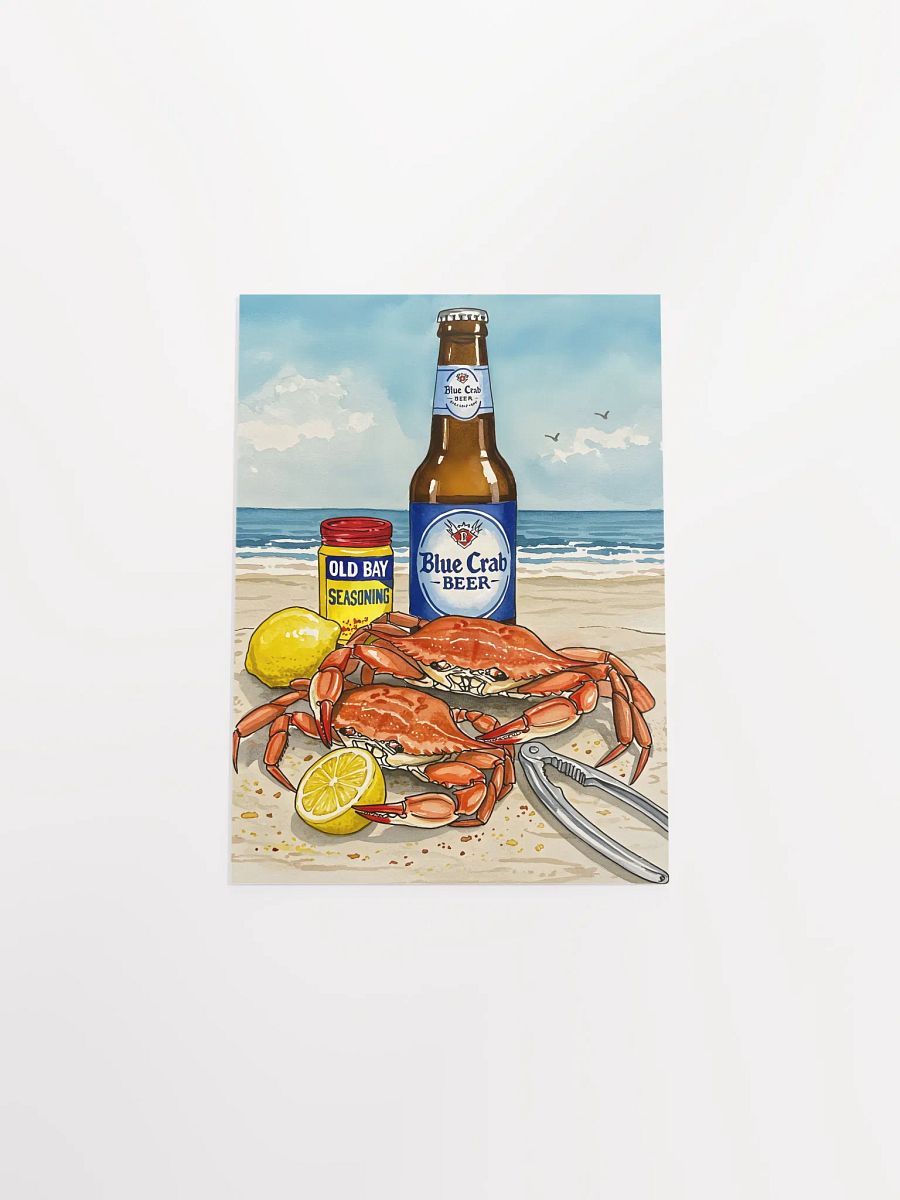 Old Bay and Blue Crab Bliss Poster product image (25)