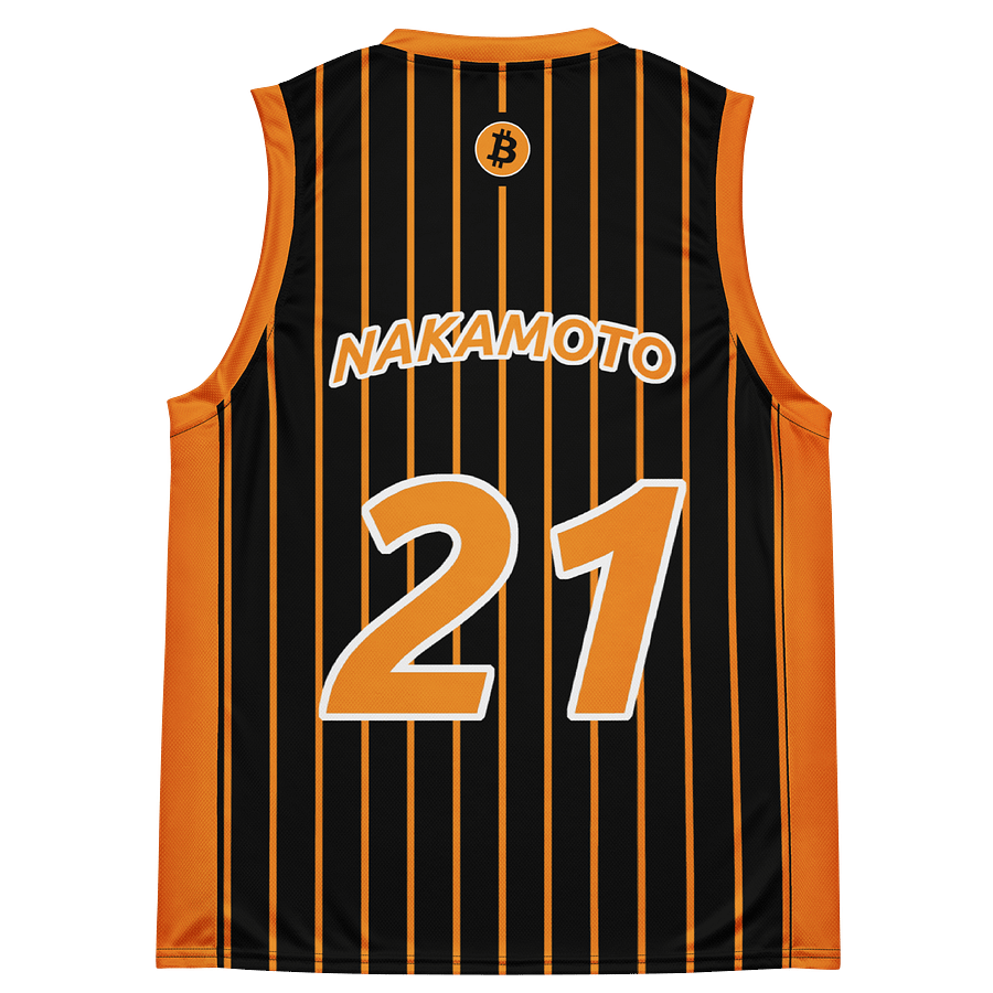 Nakamoto Bitcoin Jersey (Black) product image (1)