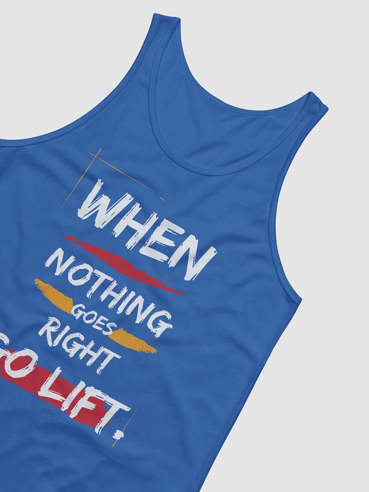 Lifts Workout Tank Top Unisex I Funny Quote Jersey I Gym Wear product image (2)