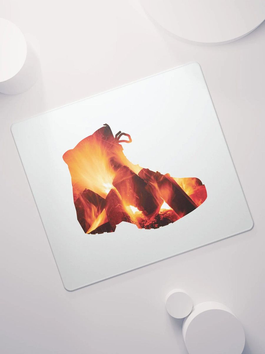 Fire In Hiking Boots Hiking, boots, outdoors, camping, relaxing, hiking boots, adventure, away from home, nature, travel, mountain, forest, wild, trees, sunset, retro, souvenir, distressed. product image (11)