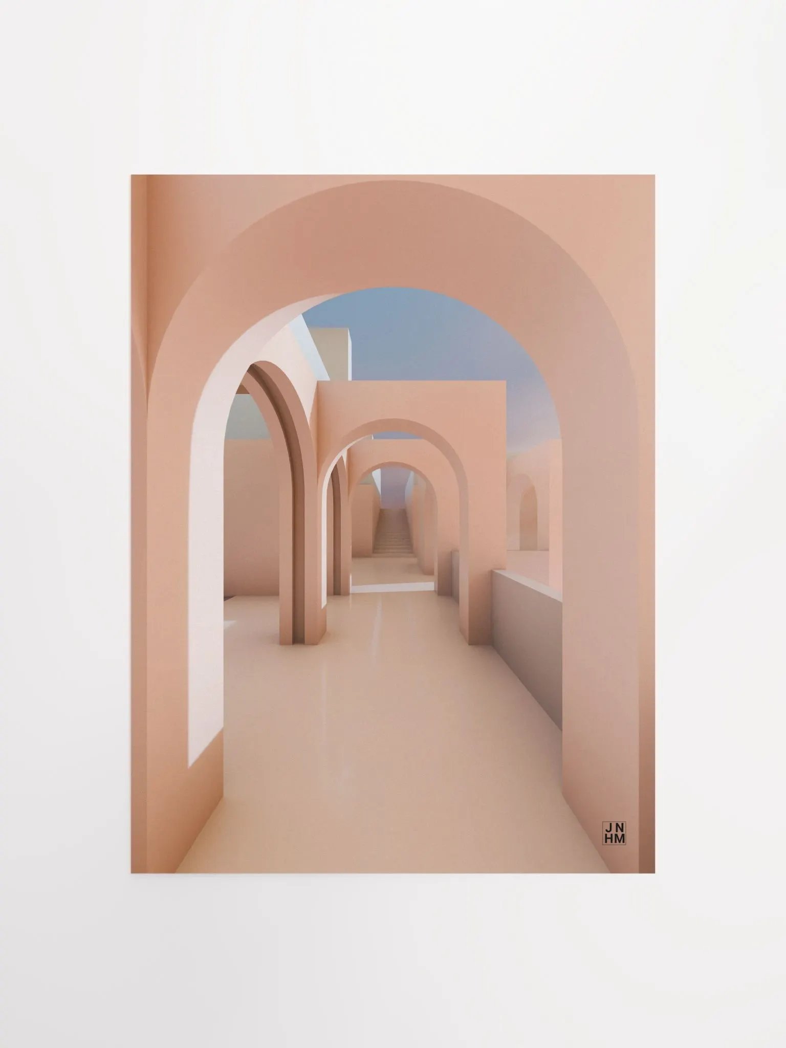 Architectural Landscape - Sand Palace 04 12"x16" Frameless product image (1)