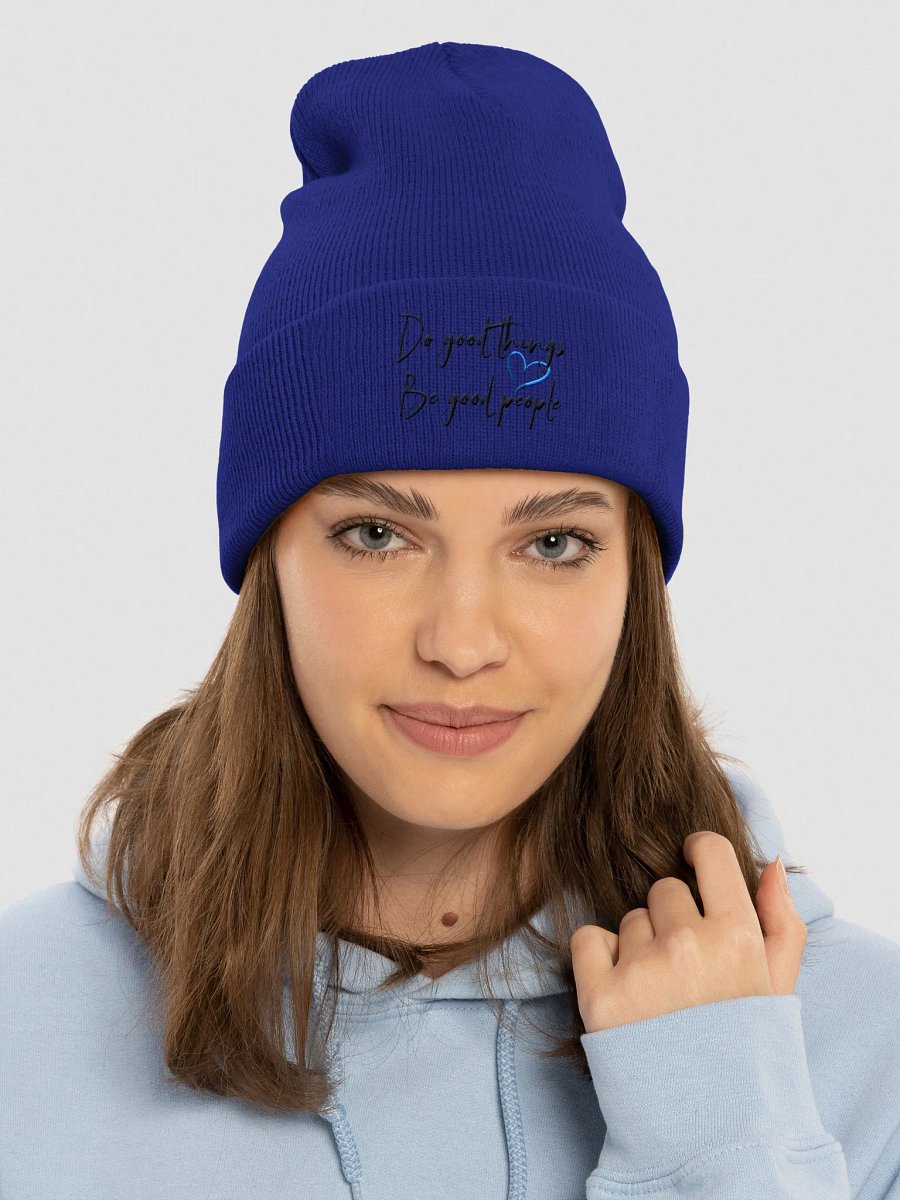 Do Good Things, Be Good People Beannie product image (17)