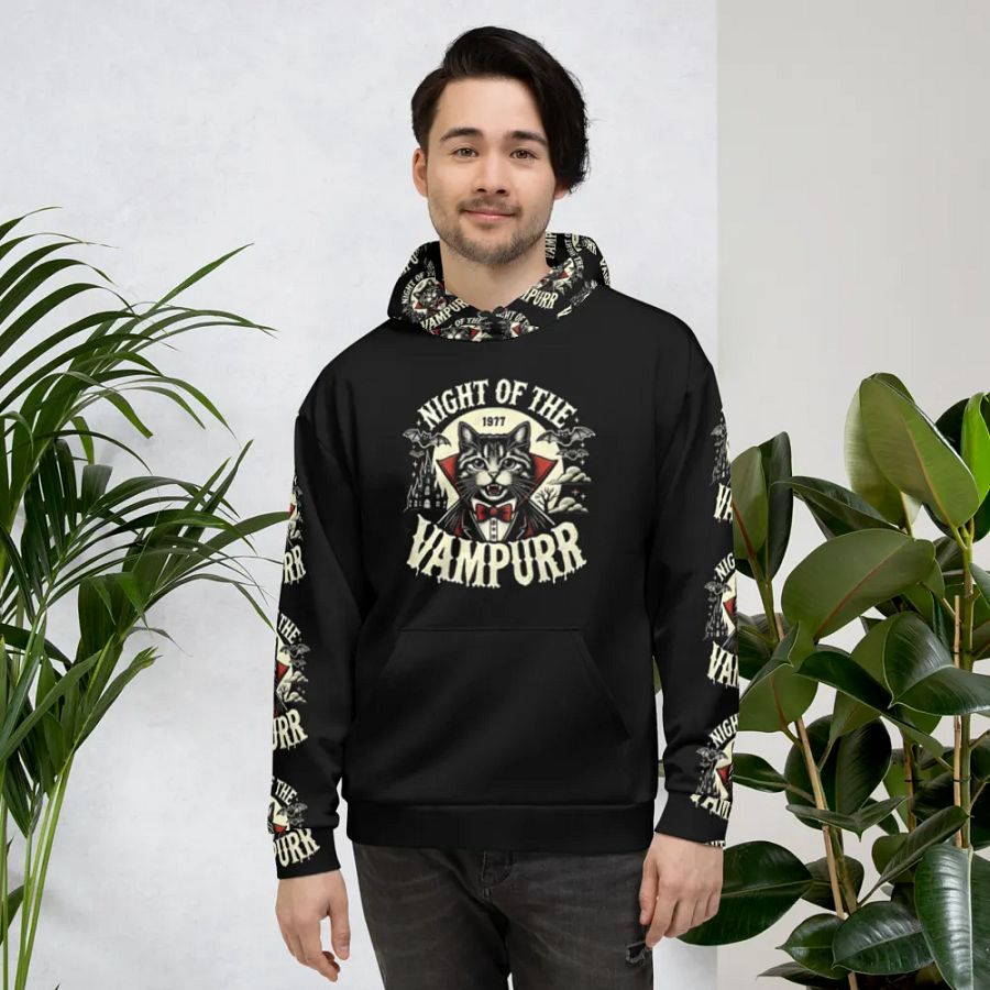 Vintage NIGHT OF THE VAMPURR - Hoodie product image (10)