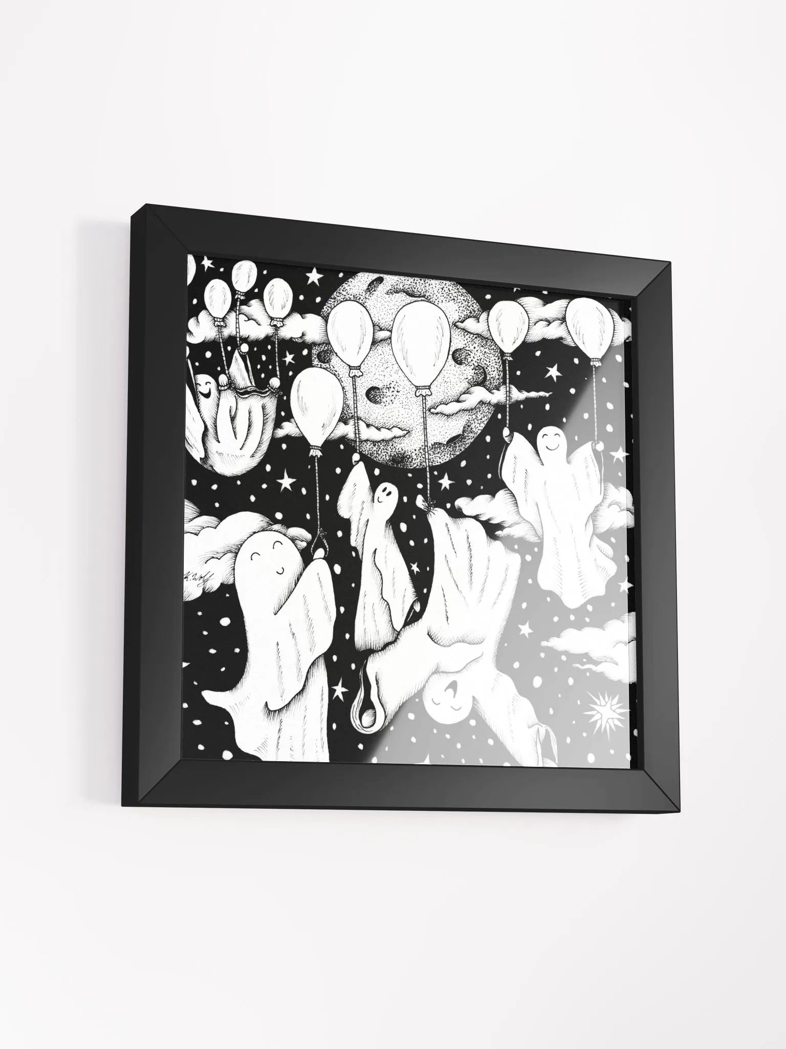 Floaty Ghosty Poster product image (13)