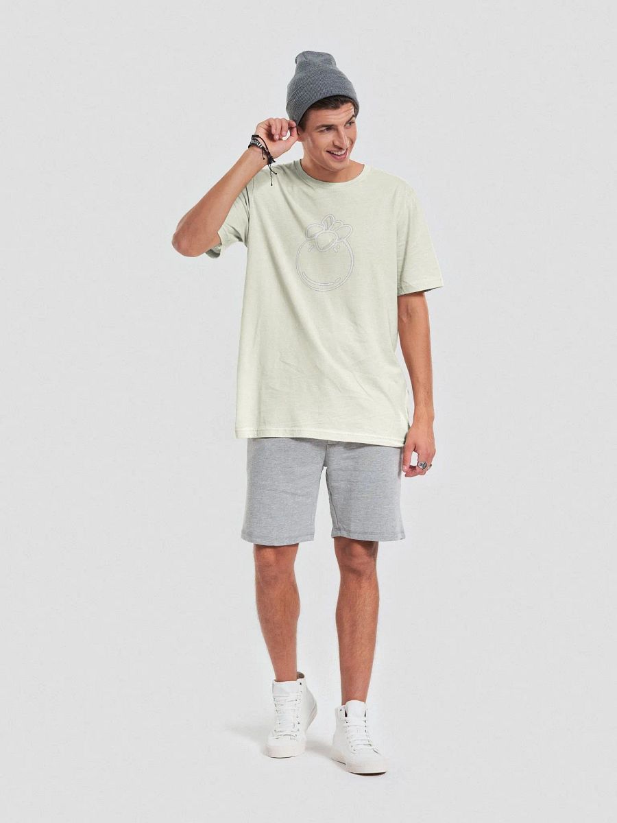 Mangosteen Fruit Shirt White Outline Unisex Bella Canvas 3001 product image (6)