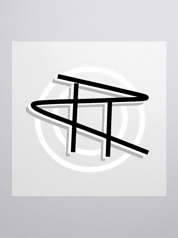 RH Monochrome Logo Kiss Cut Sticker product image (1)