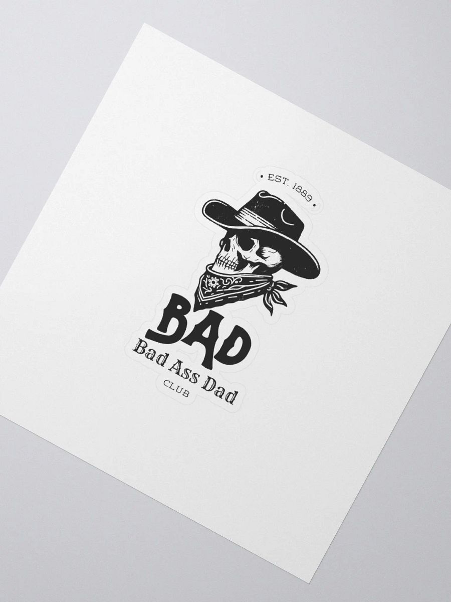 BAD (Bad Ass Dad) Sticker product image (6)