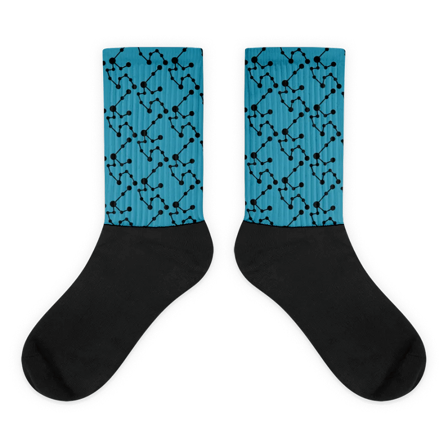 Molecular Aquarius Sublimated Socks product image (1)