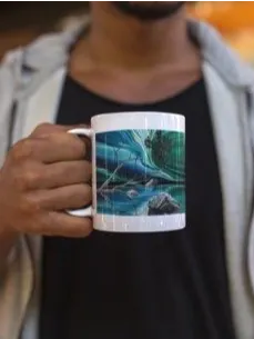 Magic Reflection, Glossy White Mug product image (2)