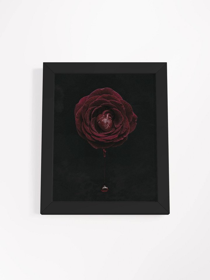 The Bleeding Bloom Framed Print product image (2)