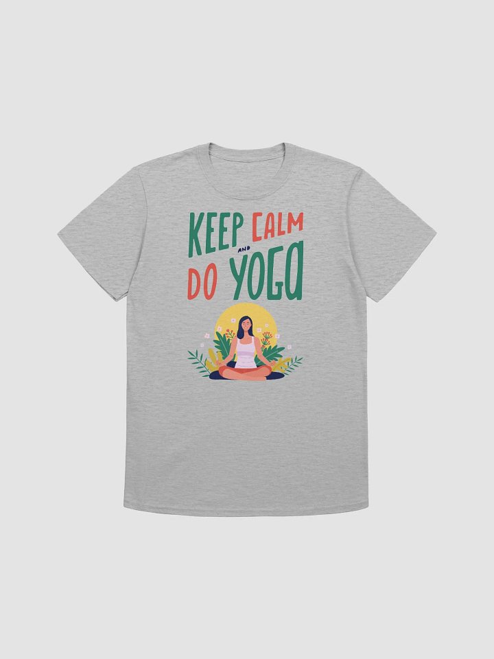 "Keep Calm and Do Yoga" Relaxed Fit T-Shirt product image (1)