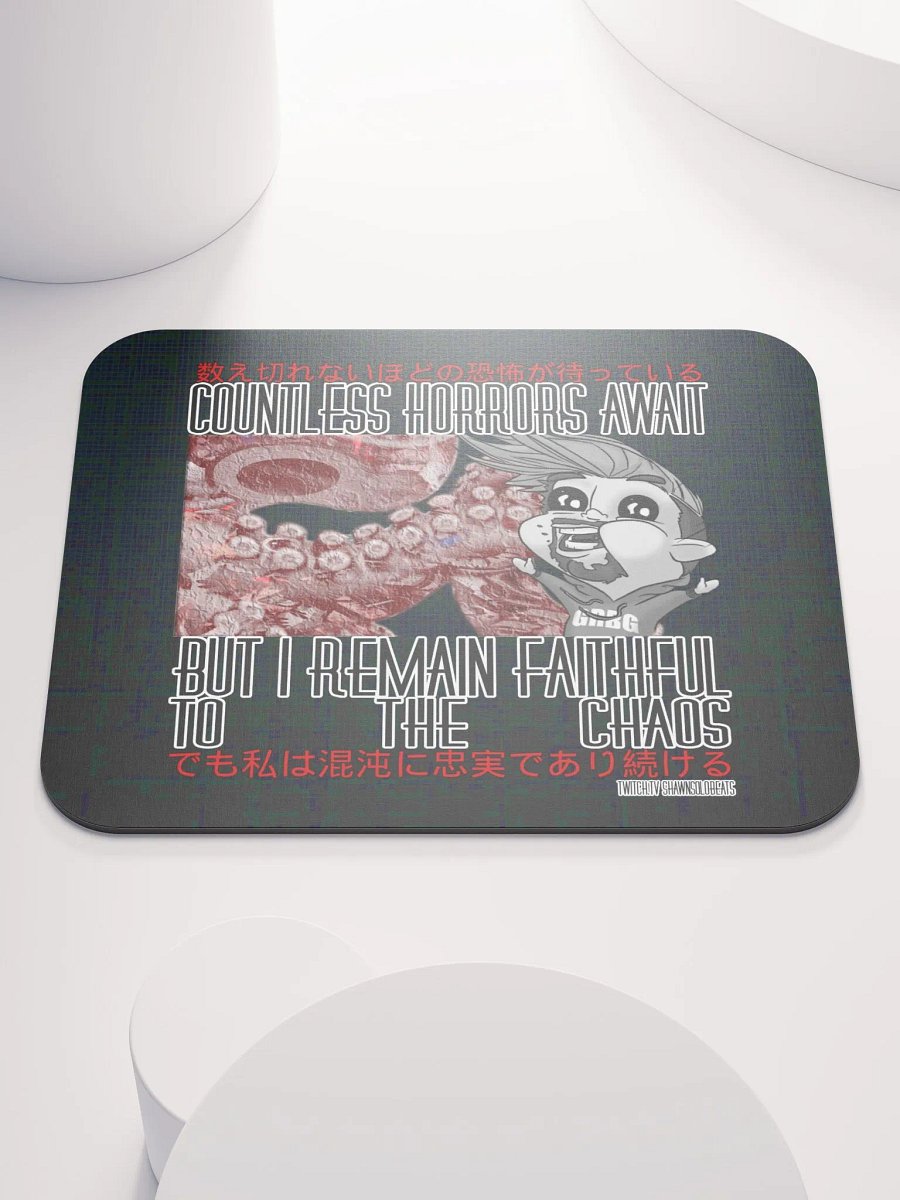 Faithful to the chaos Mouse Pad product image (1)