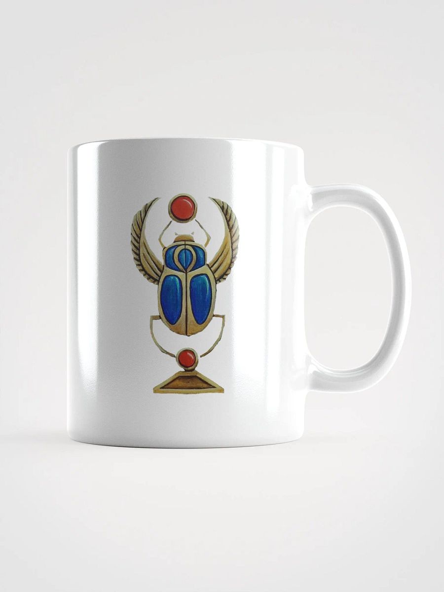 Egyptian Scarab Mug (White) product image (3)