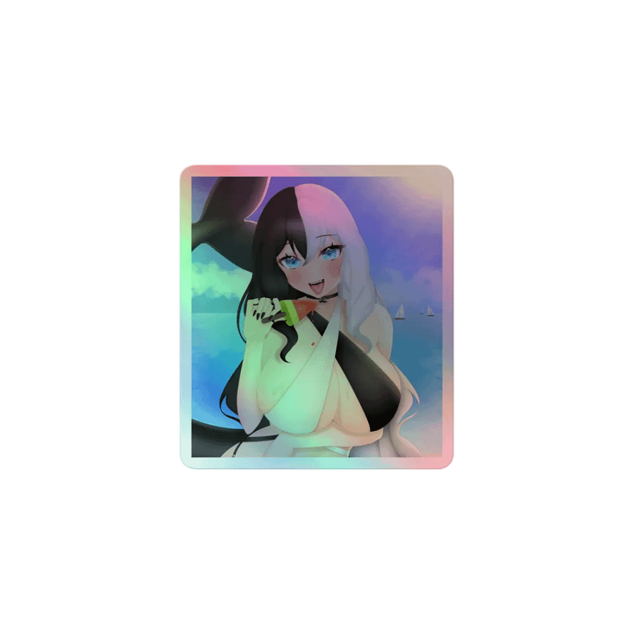 Watermelon Holographic Sticker product image (1)