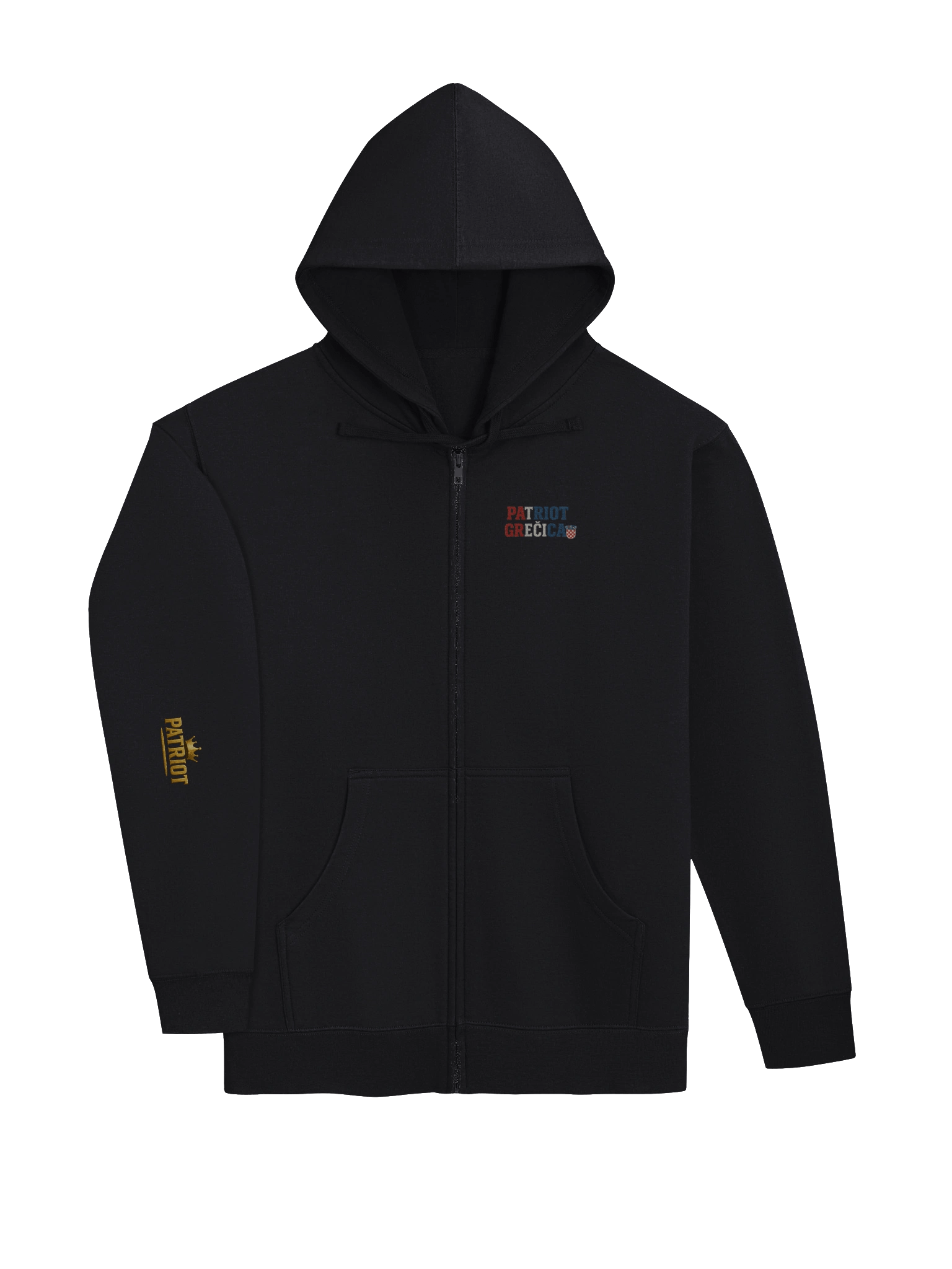 Patriotic Shield Zip-Up Hoodie product image (9)