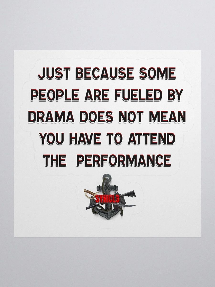Positivity Drama - Sticker product image (4)