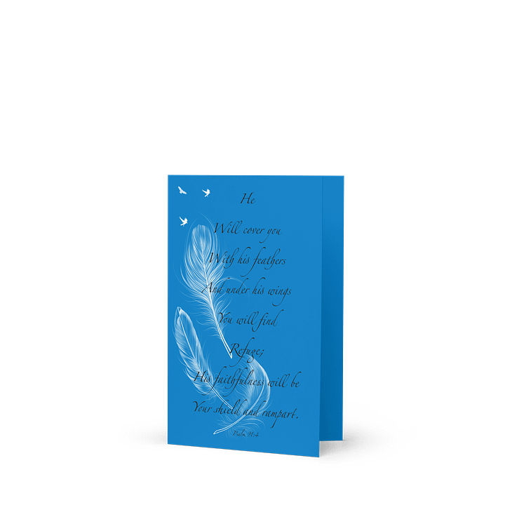 Feathered Refuge Greeting Card product image (1)