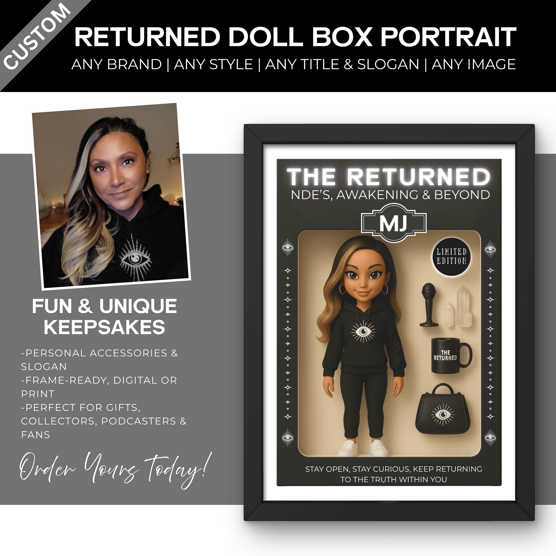 Custom The Returned Box™ – Custom 3D-Style Framed Artwork (12x16 Signature Edition) product image (1)