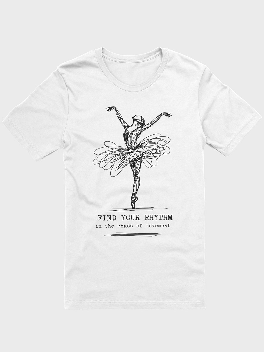 Minimalist Ballerina Line Art Tee product image (1)