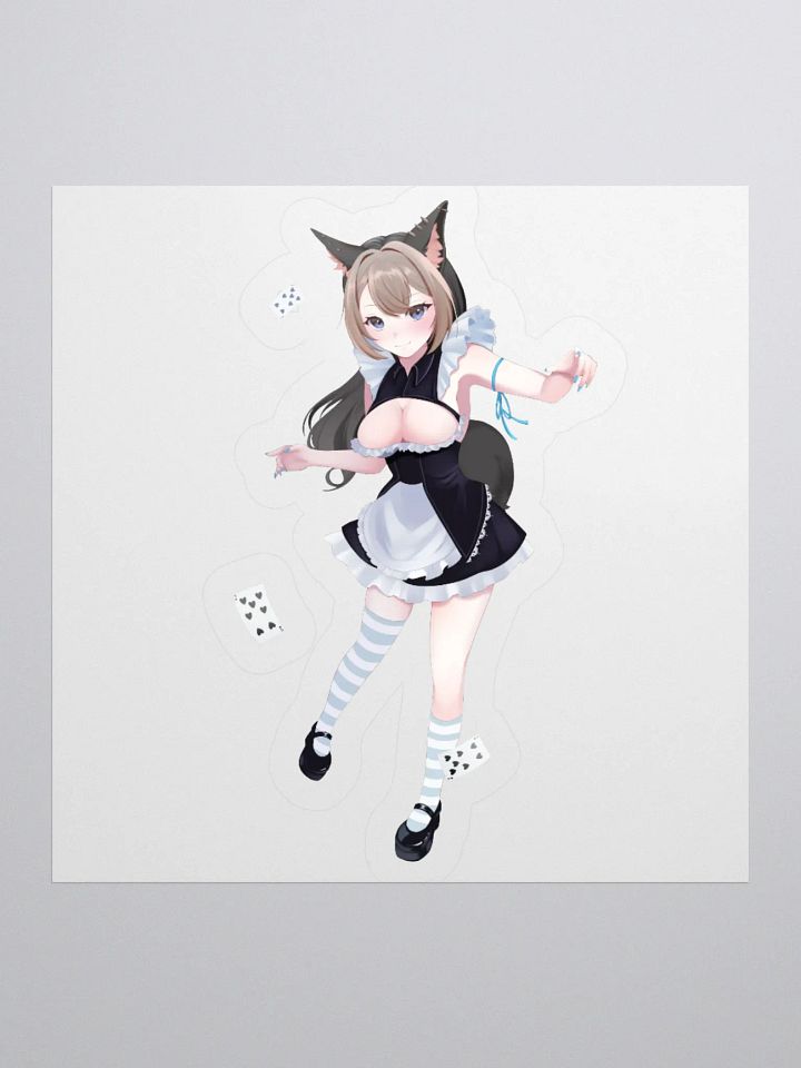 White Girl Wonderland sticker product image (1)