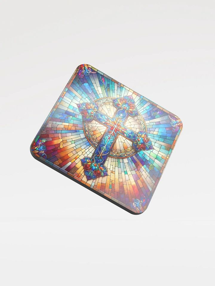 Vibrant Cross Coaster product image (1)