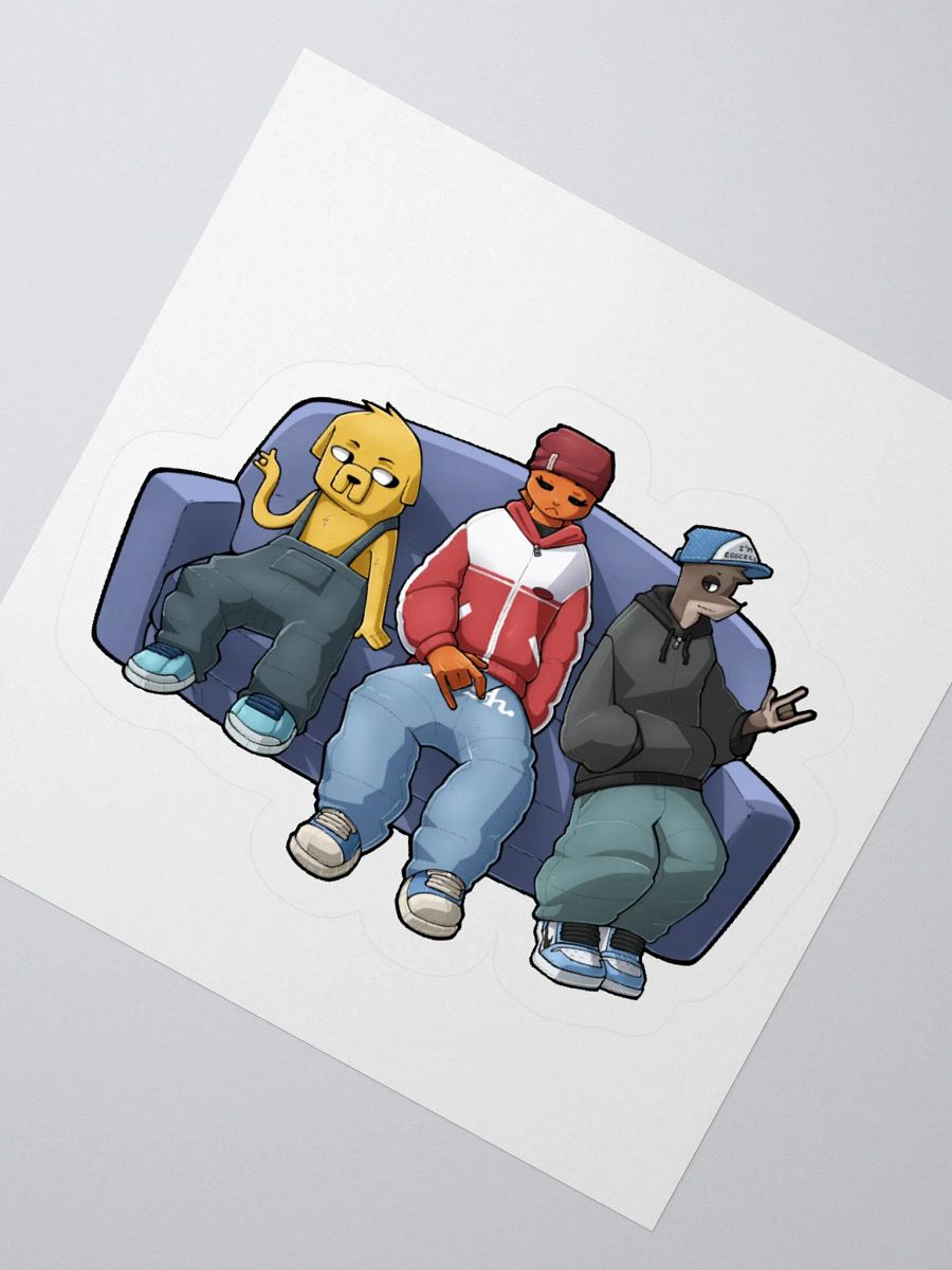 BIG 3 STICKER (sidekick) product image (3)