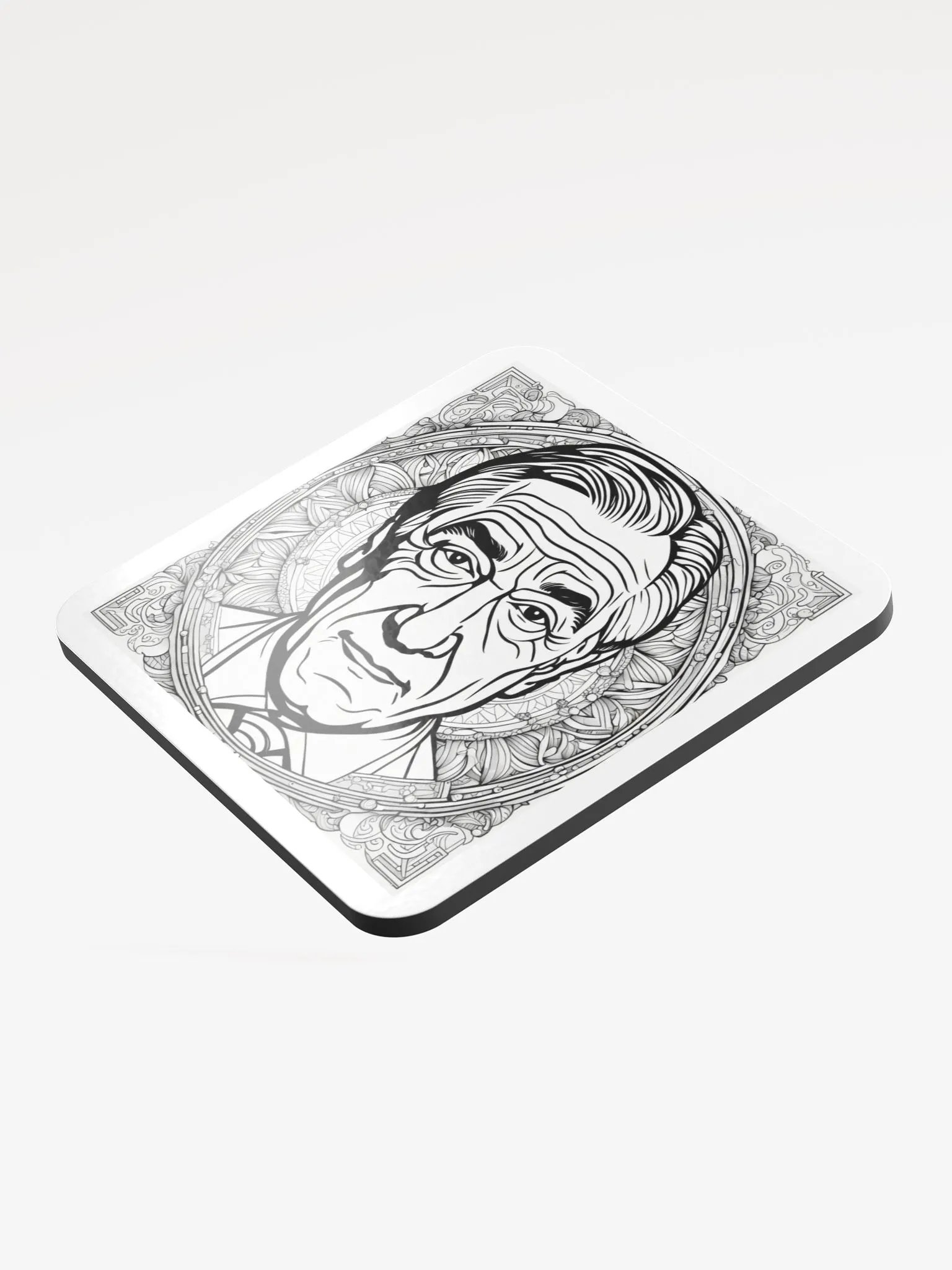 Mandala Man Cork Coaster product image (3)
