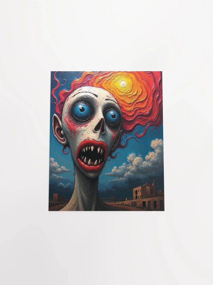 Fiery Sun Surreal Poster product image (13)