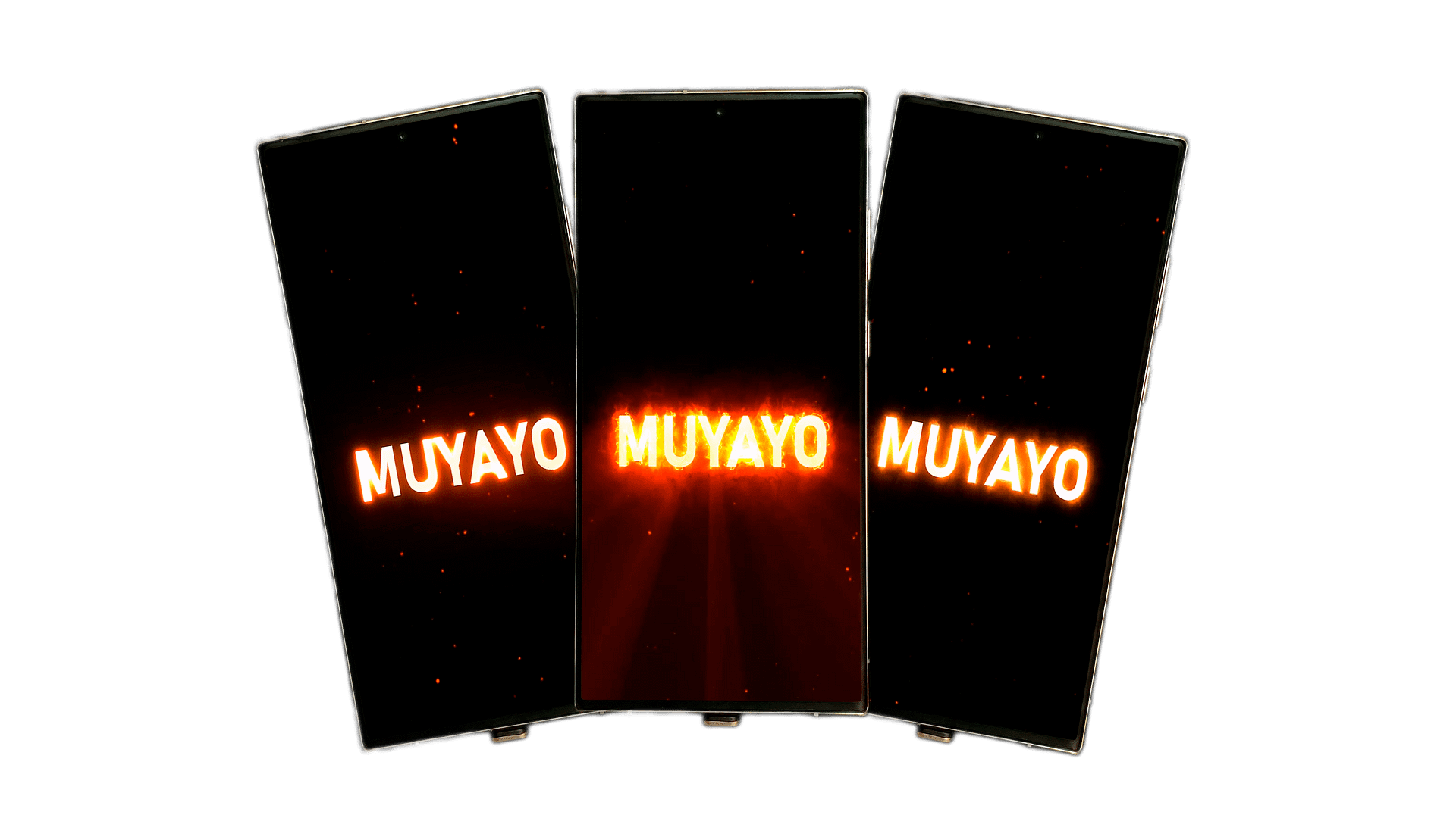 Texto Personalizado Animado Fuego Neon product image (1)