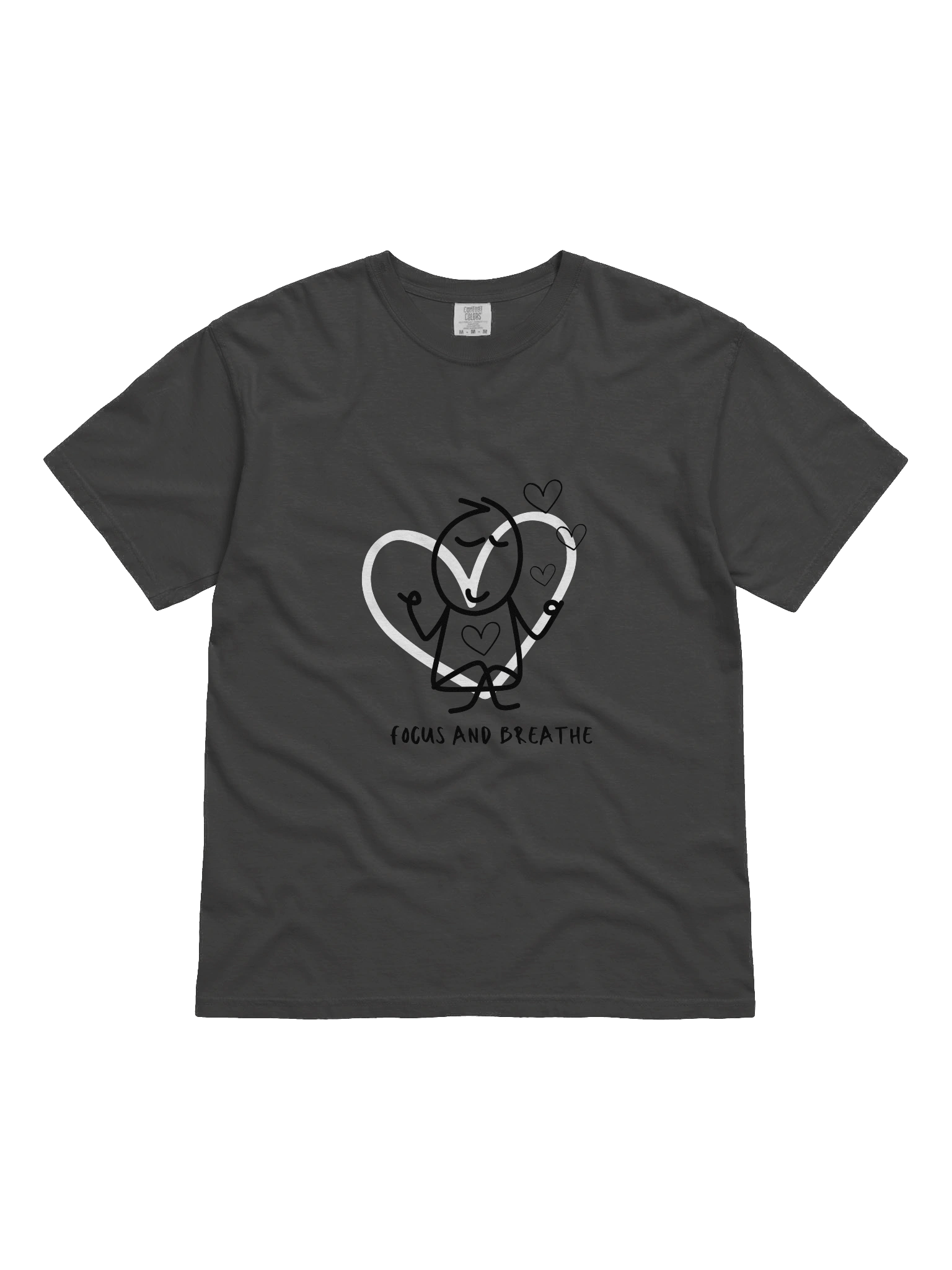 Focus and Breathe Heavyweight T-Shirt product image (1)