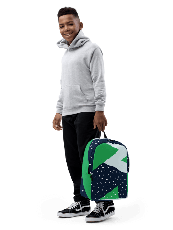 Customizable Canvas: All-Over Print Minimalist Backpack product image (10)