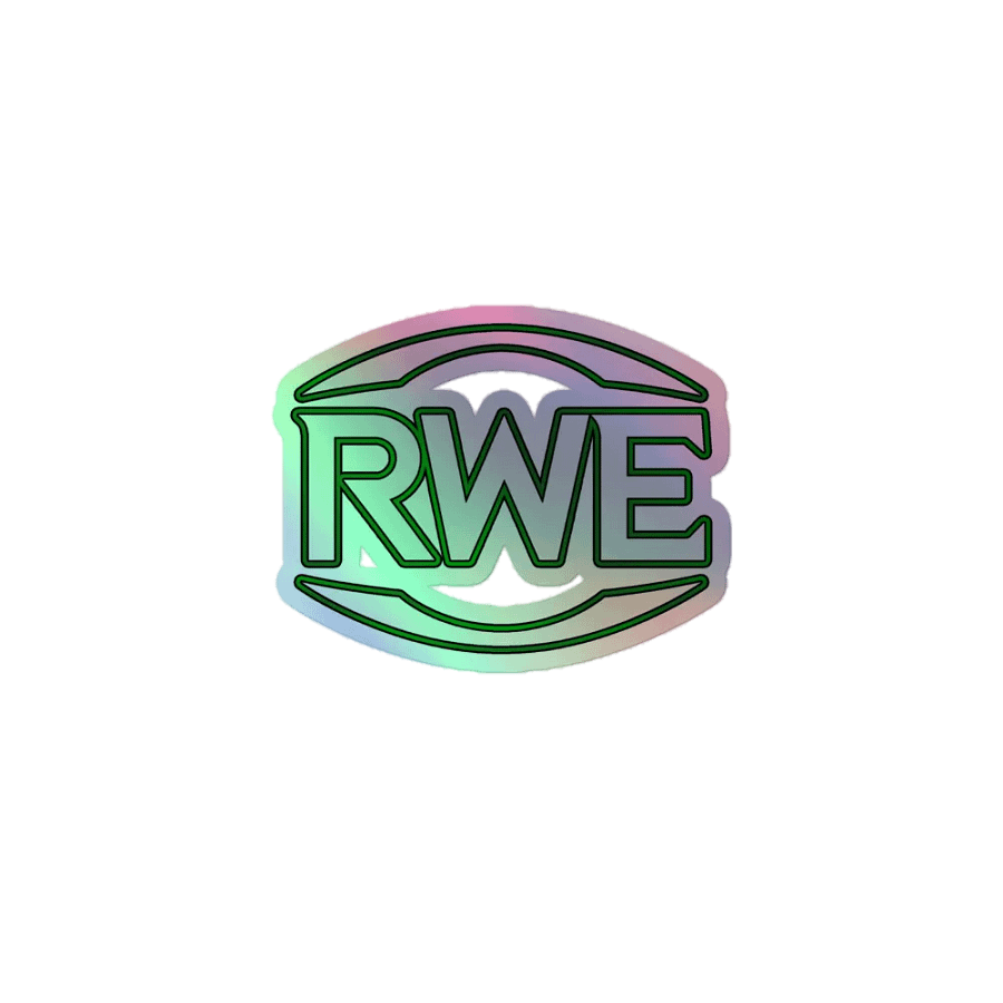 Sticker holographique RWE product image (1)