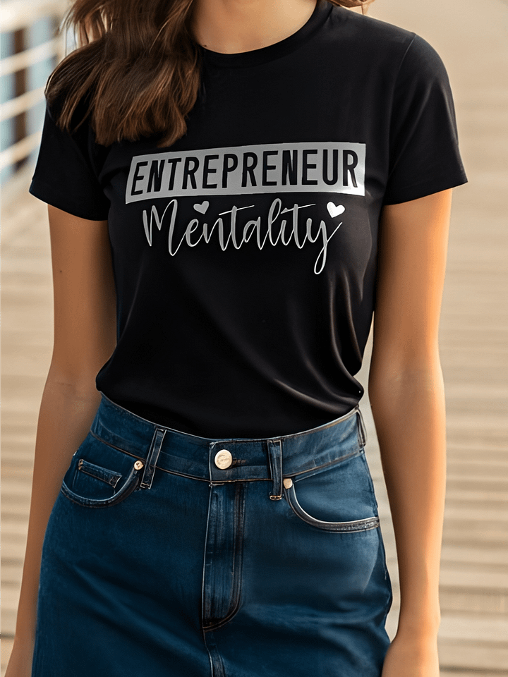 Entrepreneur Mentality - Women's Black T-Shirt product image (1)