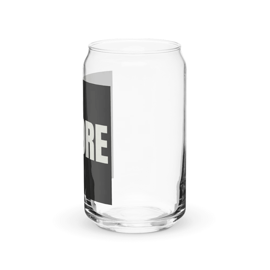 Can Shaped Drinking Glass 