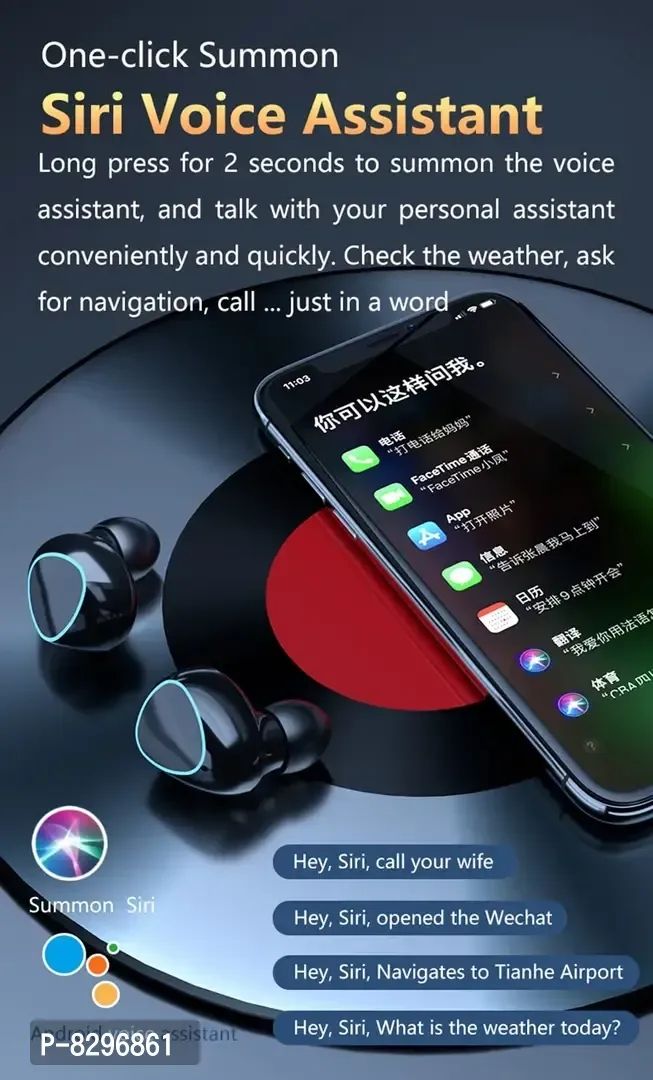 Stonx M10 Tws 5 1 In Ear 9D Mini Touch True Wireless Sports Binaural Earphones Bluetooth Headset With Emergency Power Bank Feature product image (4)