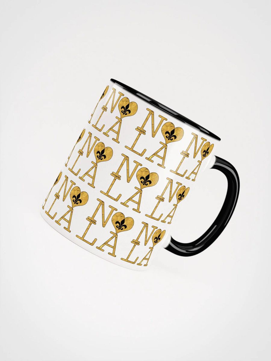 I LOVE NOLA **LEGACY COLOR MUG** (GOLD WRAP FULL OUTLINE + FULL INFINITY) product image (48)