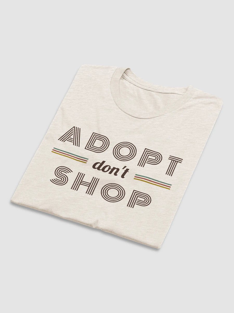 Adopt Don't Shop // Unisex Triblend product image (4)
