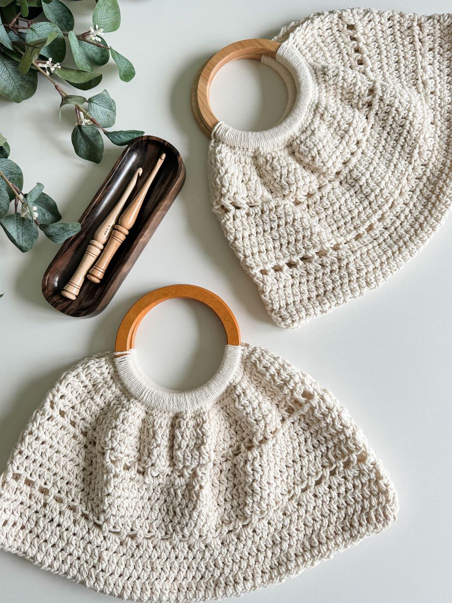 Round Handle Purse Crochet Pattern product image (3)