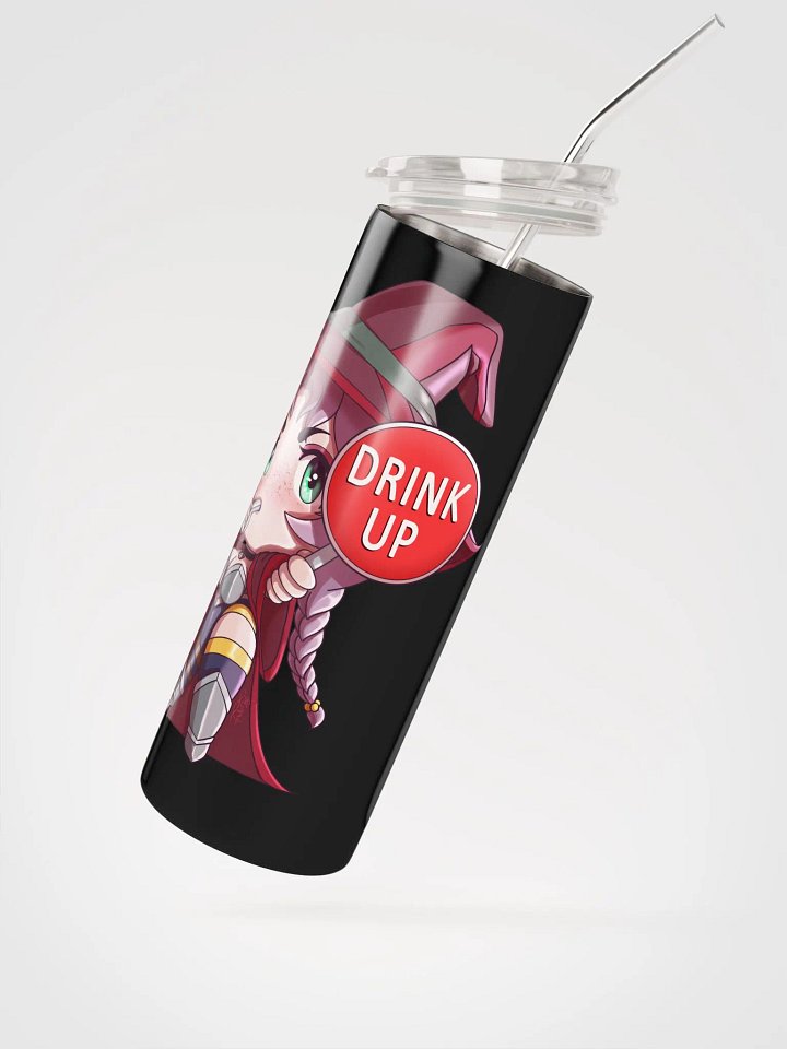 Saemi Drink Up! - Stainless Steel Tumbler w/ Straw product image (3)