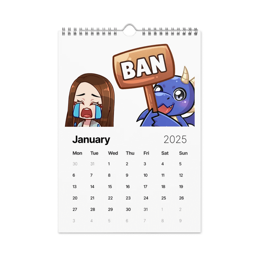 BRANDY x DRACO 2025 Calendar! product image (6)