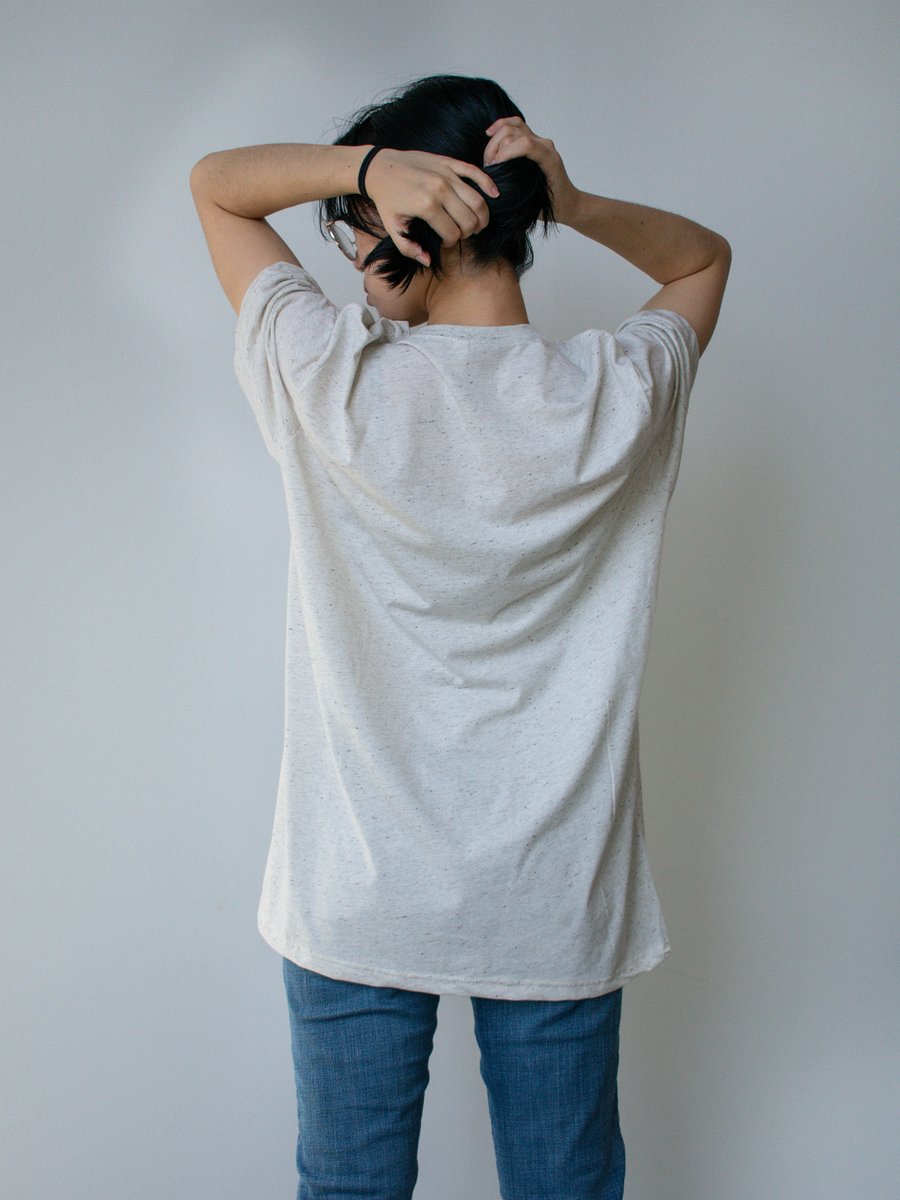 Rice Ball Triblend T-Shirt - (Oatmeal) product image (2)