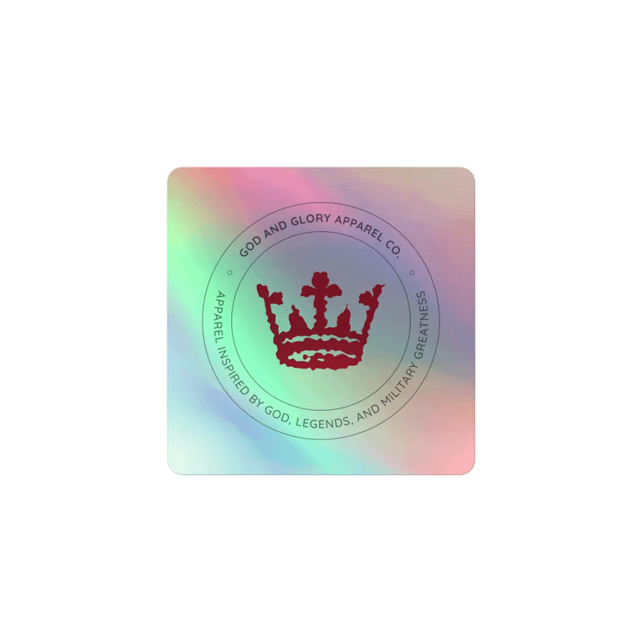 Crowned Legacy Holographic Sticker Set product image (1)