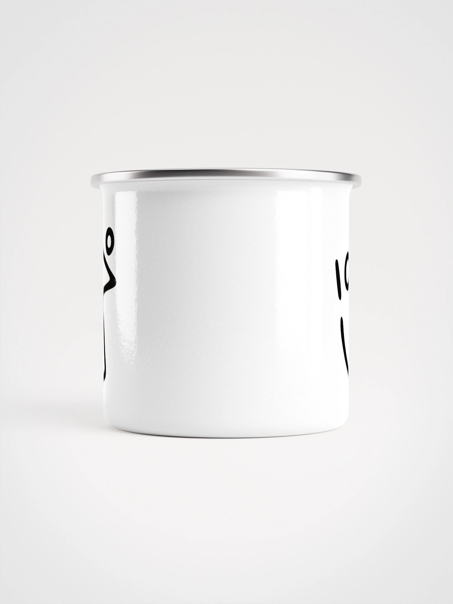1030 logo enamel mug product image (2)