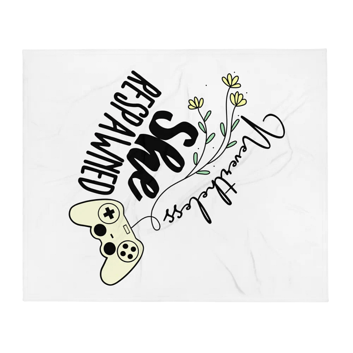 She Respawned Blanket product image (2)