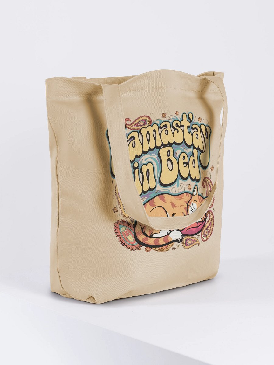 Namast'ay in Bed - Eco-Friendly Tote Bag product image (7)